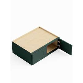 33-in x 24-in x 15-in Ready To Assemble Shaker Refrigerator Wall Cabinet, Green, W331524-RTA-FR01-GR