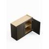 27-in x 12-in x 24-in Ready To Assemble Shaker Wall Cabinet, Smokey Grey, W2724-RTA-FR01-SG