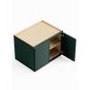 36-in x 24-in x 24-in Ready To Assemble Slim Shaker Refrigerator Wall Cabinet, Green, W362424-RTA-FR02-GR