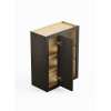 27-in x 12-in x 36-in Ready To Assemble Slim Shaker Blind Wall Cabinet, Smokey Grey, WBC2736-RTA-FR02-SG