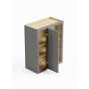 27-in x 12-in x 30-in Ready To Assemble Shaker Blind Wall Cabinet, Light Grey, WBC2730-RTA-FR01-LG
