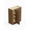 27-in x 12-in x 30-in Ready To Assemble Shaker Blind Wall Cabinet, Tan Wood, WBC2730-RTA-FR01-TW