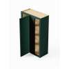 27-in x 12-in x 42-in Ready To Assemble Slim Shaker Blind Wall Cabinet, Green, WBC2742-RTA-FR02-GR
