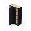 27-in x 12-in x 42-in Ready To Assemble Shaker Blind Wall Cabinet, Navy Blue, WBC2742-RTA-FR01-NB