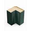 24-in x 12-in x 30-in Ready To Assemble Slim Shaker Easy Reach Wall Cabinet, Green, WER2430-RTA-FR02-GR