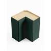 24-in x 12-in x 42-in Ready To Assemble Shaker Easy Reach Wall Cabinet, Green, WER2442-RTA-FR01-GR