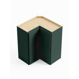 24-in x 12-in x 42-in Ready To Assemble Shaker Easy Reach Wall Cabinet, Green, WER2442-RTA-FR01-GR