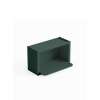 30-in x 12-in x 18-in Ready To Assemble Microwave Wall Cabinet, Green, WMS3018-RTA-FR01-GR