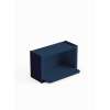 30-in x 12-in x 18-in Ready To Assemble Microwave Wall Cabinet, Navy Blue, WMS3018-RTA-FR01-NB