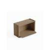 30-in x 12-in x 18-in Ready To Assemble Microwave Wall Cabinet, Tan Wood, WMS3018-RTA-FR01-TW