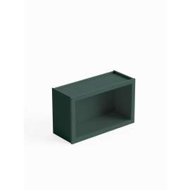 30-in x 12-in x 18-in Ready To Assemble Open Wall Cabinet, Green, WOC3018-RTA-FR01-GR