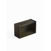 30-in x 12-in x 18-in Ready To Assemble Open Wall Cabinet, Smokey Grey, WOC3018-RTA-FR01-SG
