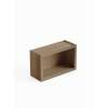 30-in x 12-in x 18-in Ready To Assemble Open Wall Cabinet, Tan Wood, WOC3018-RTA-FR01-TW