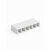 30-in x 12-in x 6-in Ready To Assemble Wine Storage Cubby Wall Cabinet, White, WWC630-ASM-WH