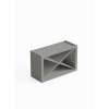 30-in x 12-in x 18-in Ready To Assemble Wine Storage Wall Cabinet, Light Grey, WXR3018-RTA-FR01-LG