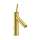 Axor Starck Single-Hole Faucet 90 With Pop-Up Drain, 1.2 Gpm In Brushed Gold Optic, 10111251