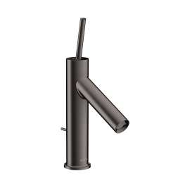 Axor Starck Single-Hole Faucet 90 With Pop-Up Drain, 1.2 Gpm In Brushed Black Chrome, 10111341