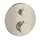 Axor Starck Thermostatic Trim With Volume Control In Brushed Nickel, 10700821