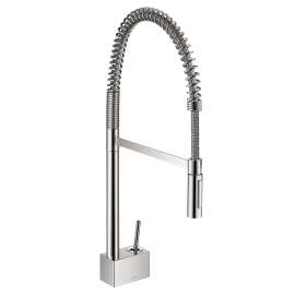 Axor Starck Semi-Pro Kitchen Faucet 2-Spray, 1.75 Gpm In Chrome, 10820001