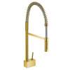 Axor Starck Semi-Pro Kitchen Faucet 2-Spray, 1.75 Gpm In Brushed Gold Optic, 10820251