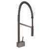 Axor Starck Semi-Pro Kitchen Faucet 2-Spray, 1.75 Gpm In Brushed Black Chrome, 10820341