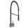 Axor Starck Semi-Pro Kitchen Faucet 2-Spray, 1.75 Gpm In Brushed Black Chrome, 10820341