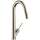 Axor Starck Higharc Kitchen Faucet 2-Spray Pull-Down, 1.75 Gpm In Polished Nickel, 10821831