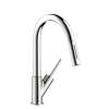 Axor Starck Prep Kitchen Faucet 2-Spray Pull-Down, 1.75 Gpm In Chrome, 10824001