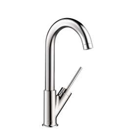 Axor Starck Bar Faucet, 1.5 Gpm In Chrome, 10826001