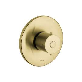 Axor Starck Volume Control Trim In Brushed Gold Optic, 10970251