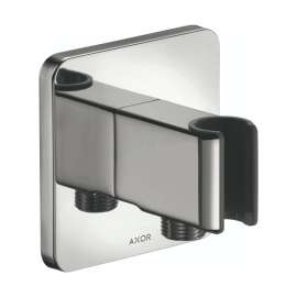 Axor Urquiola Handshower Holder With Outlet In Chrome, 11626001