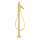 Axor Starck Freestanding Tub Filler Trim With 1.75 Gpm Handshower In Brushed Gold Optic, 12456251