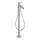 Axor Starck Freestanding Tub Filler Trim With 1.75 Gpm Handshower In Brushed Nickel, 12456821