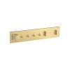 Axor Showercomposition Thermostatic Module Trim For 4 Functions In Brushed Gold Optic, 12573251