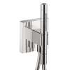 Axor Showersolutions Handshower Holder With Outlet 5" X 5" With Handshower, 1.75 Gpm In Chrome, 12627001