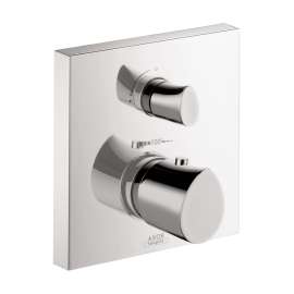 Axor Starck Organic Thermostatic Trim With Volume Control In Chrome, 12715001