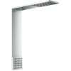 Axor Showercomposition 1-Jet Showerhead 110/220 And Shoulder Shower, 1.75 Gpm In Chrome, 12793001