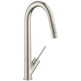 Axor Starck Higharc Kitchen Faucet 2-Spray Pull-Down, 1.5 Gpm In