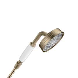 Axor Montreux Handshower 100 1-Jet, 2.5 Gpm In Brushed Nickel, 16320821