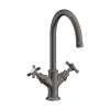 Axor Montreux 2-Handle Faucet 210 With Pop-Up Drain, 1.2 Gpm In Brushed Black Chrome, 16502341