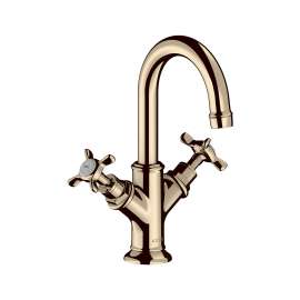 Axor Montreux 2-Handle Faucet 160 With Pop-Up Drain, 1.2 Gpm In Polished Nickel, 16505831