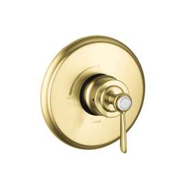 Axor Montreux Pressure Balance Trim In Brushed Gold Optic, 16508251