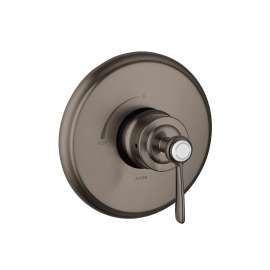 Axor Montreux Pressure Balance Trim In Brushed Black Chrome, 16508341