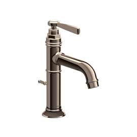 Axor Montreux Single-Hole Faucet 100 With Pop-Up Drain, 1.2 Gpm In Polished Nickel, 16515831