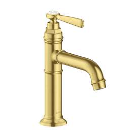 Axor Montreux Single-Hole Faucet 100, 1.2 Gpm In Brushed Gold Optic, 16516251