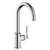 Axor Montreux Single-Hole Faucet 210, 1.2 Gpm In Chrome, 16518001