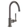 Axor Montreux Single-Hole Faucet 210, 1.2 Gpm In Brushed Black Chrome, 16518341