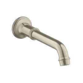 Axor Montreux Tub Spout In Brushed Nickel, 16541821