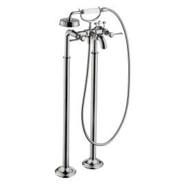 Axor Montreux 2-Handle Freestanding Tub Filler Trim With Lever Handles And 1.8 Gpm Handshower