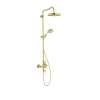 Axor Montreux Showerpipe 240 1-Jet, 1.8 Gpm In Brushed Gold Optic, 16574251